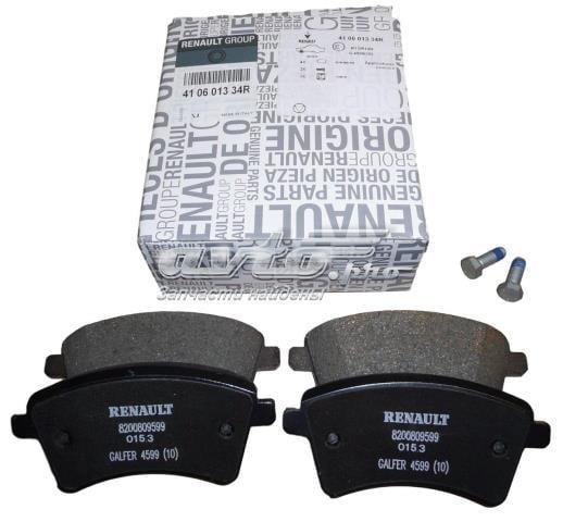Колодки гальмівні передні дискові Renault: Kangoo, 410601334R