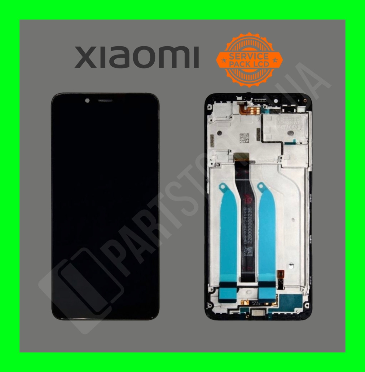 Дисплей Xiaomi Redmi 6/Redmi 6A Black (560610038033) сервісний оригінал у зборі з рамкою
