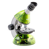 Микроскоп SIGETA MIXI 40x-640x GREEN (с адаптером для смартфона) (65912)