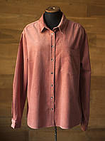Вельветовая рубашка пудрового цвета женская new look, размер xl