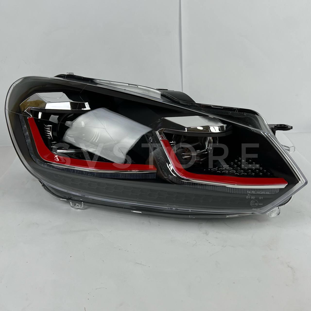 Передні Led фари DRL light Bi Xenon на Volkswagen Golf 6 2009-2012