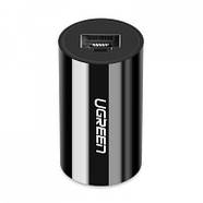 Ethernet-адаптер RJ45 на RJ45 UGREEN Anti-Thunder сплітер мама-мама з'єднувач патч-кордів (чорний) NW116, фото 2