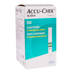 Тест-смужки Accu-Chek Active, 50 шт.