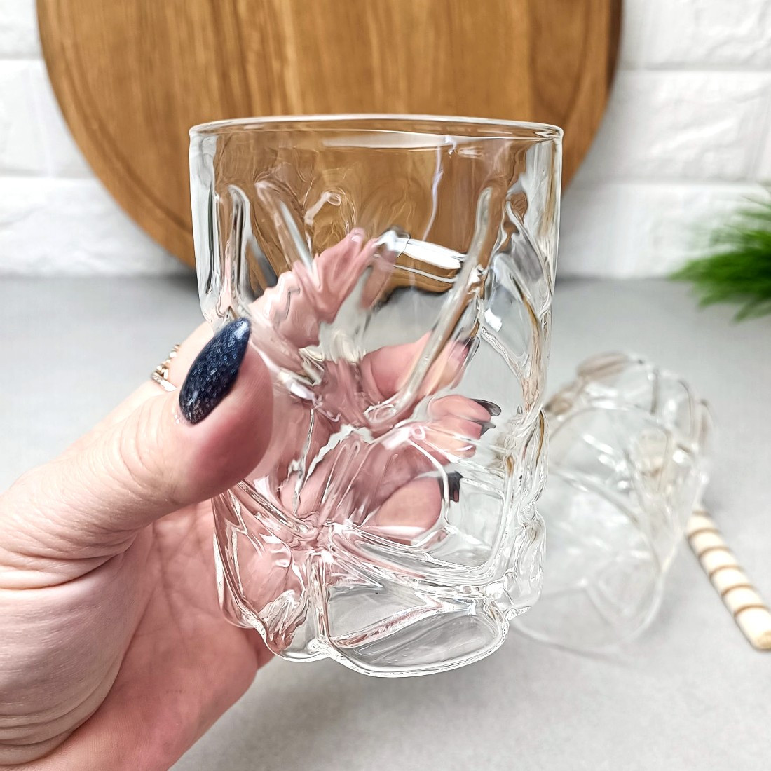 Склянка для віскі 390 мл Scotch з боросилікатного скла