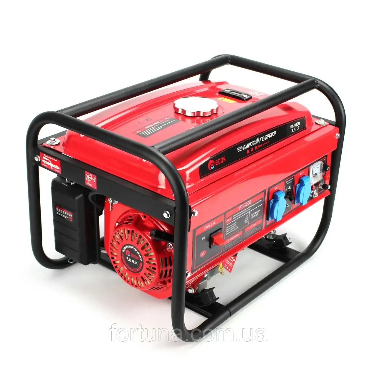 Бензиновий генератор GASOLINE GENERATOR EDON PT-3000 кВт