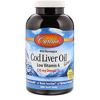 Рыбий жир из печени трески (Cod liver oil) 1000 мг 300 капсул