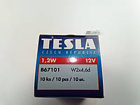 Лампа бесцокольная TESLA 12V W1,2W (B67101) (10 шт. в уп.) (N0177512) цена за 1 шт