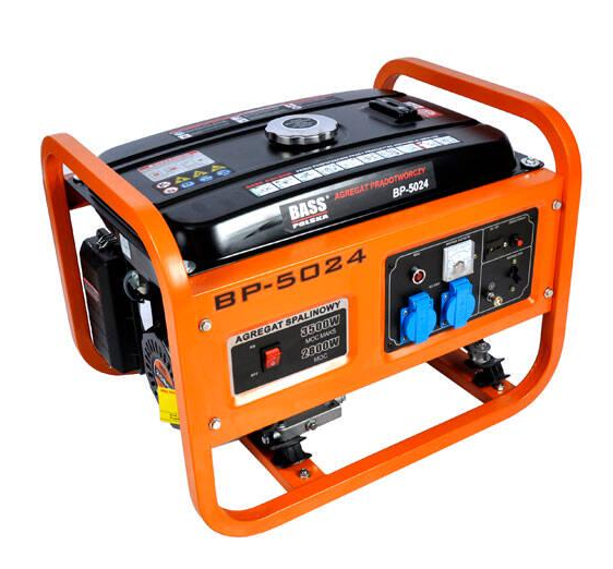 Бензиновий генератор BASS Polska 3.5 кВт. 220V 3500 Ват Польща доставка по Україні