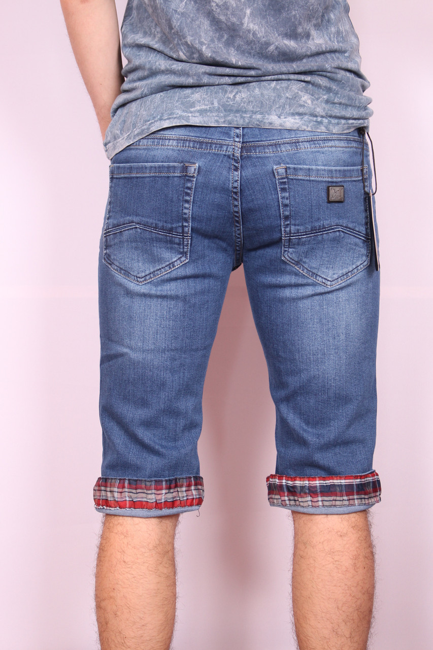 Мужские джинсовые капри Coockers (код 1141-1) - фото 2 - id-p281291899