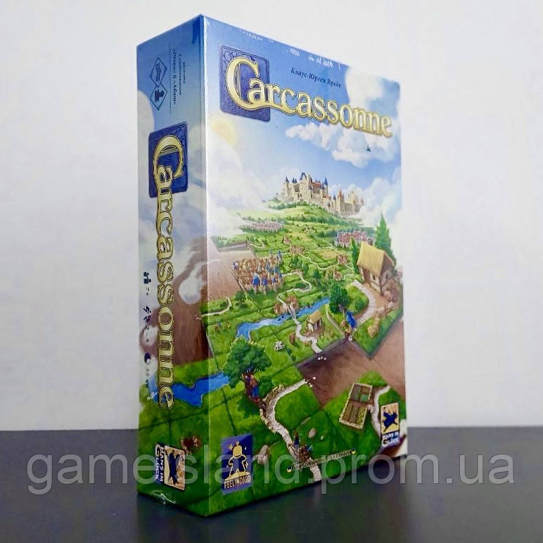 ХіТ! Настільна гра Каркасон 3.0 українське видання (Каркассон 3.0 на украинском, Carcassonne)
