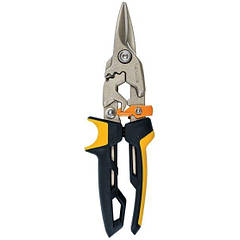 Ножиці для металу прямі 25,2 см. Fiskars 159153