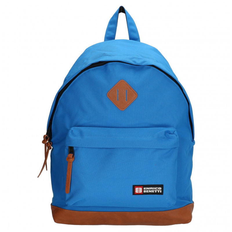 Рюкзак міський з відділенням для ноутбука 31x43x18 см. блакитний Enrico Benetti 2203161