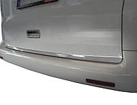 Накладка на кромку багажника (нерж) 2 двери - распашные двери для Volkswagen T5 Multivan 2003-2010 гг