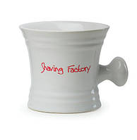 Чаша для бритья The Shave Factory Shaving Mug белая