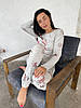 Піжама жіноча з штанами на манжеті Roksana 1301 L, фото 5