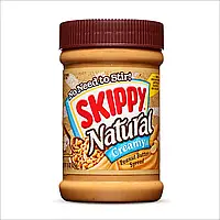 Арахисовая паста Skippy Natural Peanut Butter Creamy 425 г