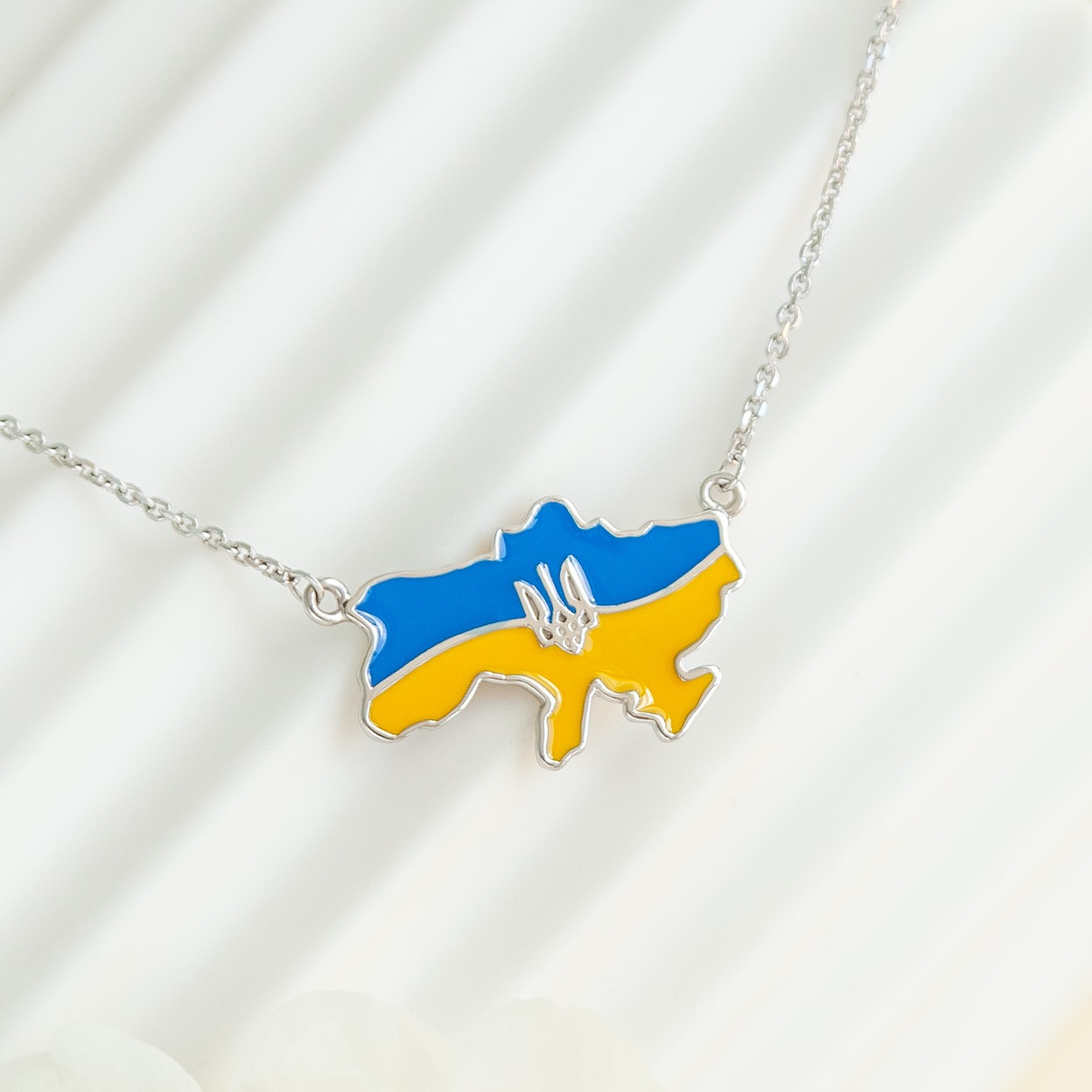 Срібне Кольє карта України
