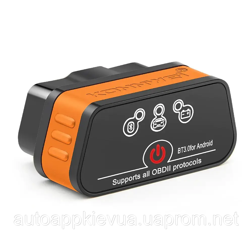 Діагностичний сканер KONNWEI KW901 OBD2 Bluetooth 3.0 для Android Pic18f25k80