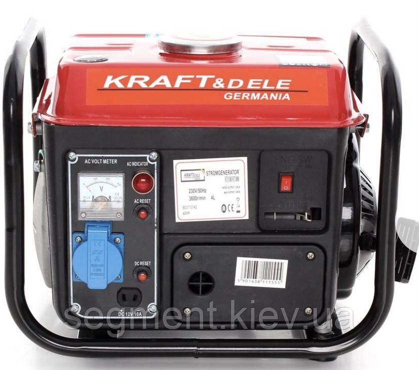 Генератор Бензиновий Kraft-Dele (KD109) 1,2 кВт, фото 1