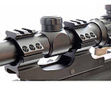 Кріплення для оптичного прицілу Кр-LD3003-d=30 mm-Weaver, 185 г, фото 9