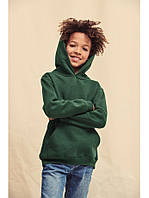 Дитяча кенгурушка толстовка з капюшоном Fruit of the Loom Premium Kids Hooded Sweat