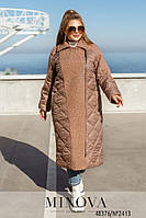 Пальто зимнее с которым нельзя остаться незамеченной, больших размеров от 46 до 68 50/52