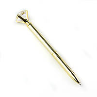Шариковая ручка с брилиантом золото чернила черные RYH001