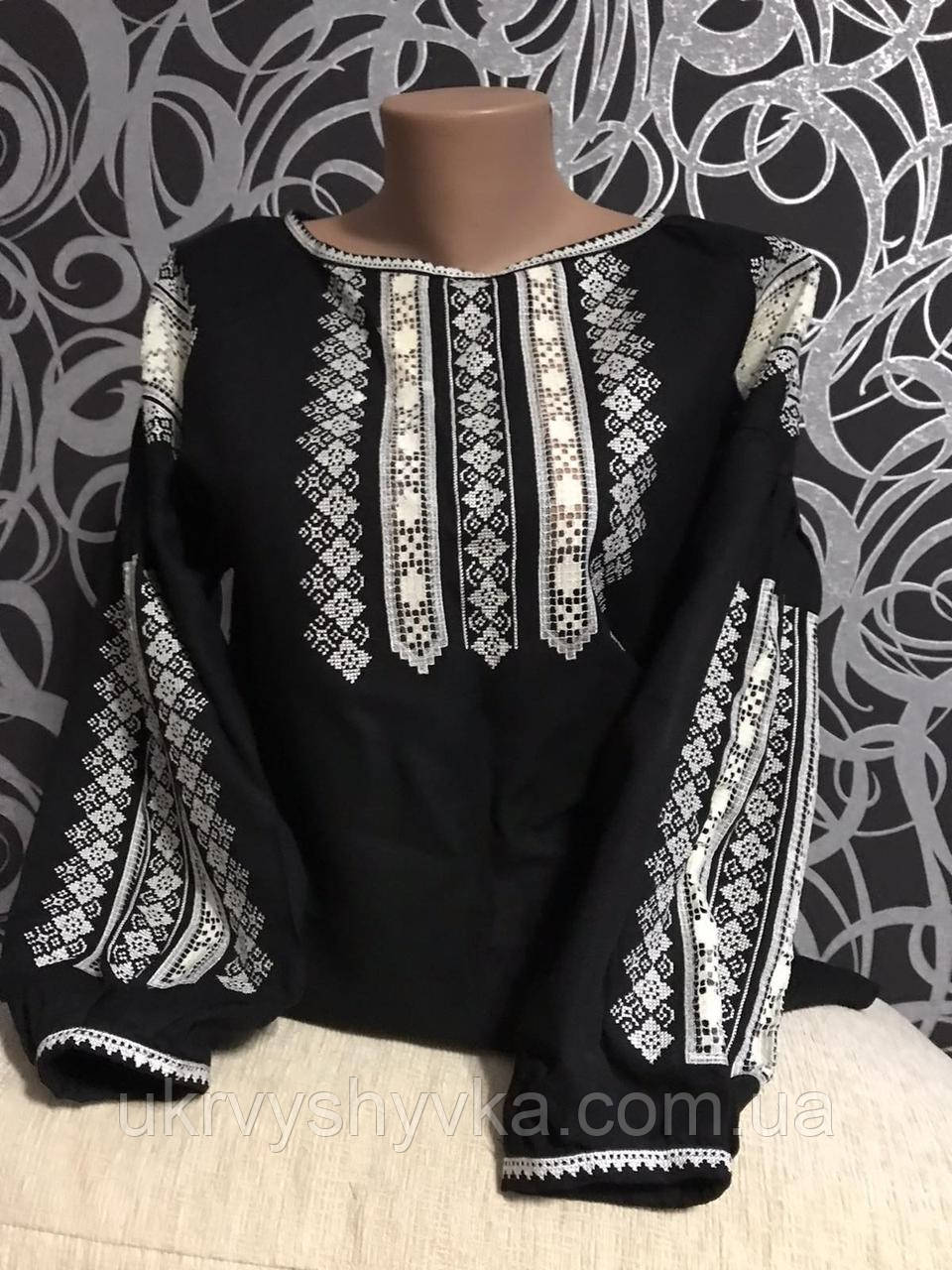 Чорна вишиванка "Ксенія"