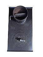 Буржуйка сталева з варильною поверхнею, сталь 3 мм, потужність 3,3 кВт, до 33 м2, фото 8