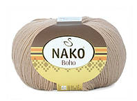 Nako BOHO (БОХО) № 4459 бежевый (Носочная пряжа, нитки для вязания)