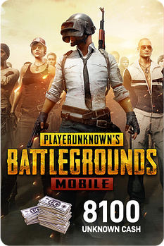 Код активації від PUBG Mobile 8100 Unknown Cash (UC) для iOS та Android