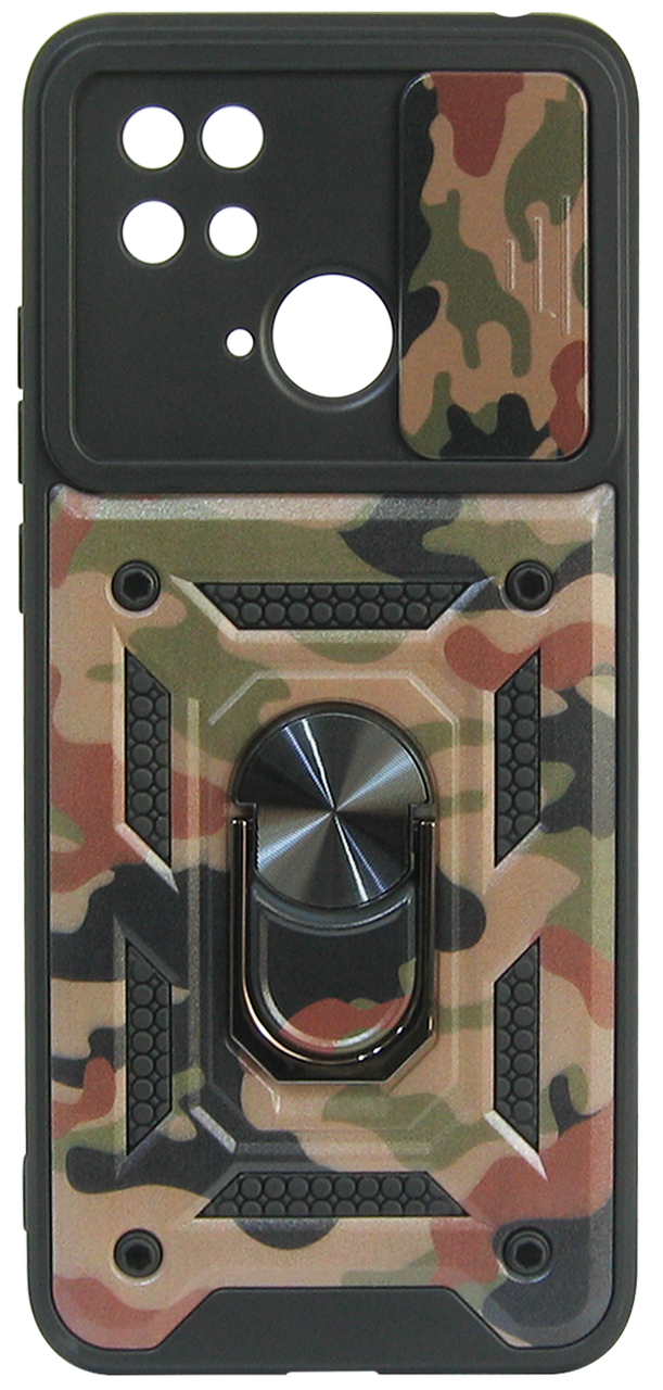 Накладка Xiaomi Redmi 10C/POCO C40 Camshield Honor New Коричневий