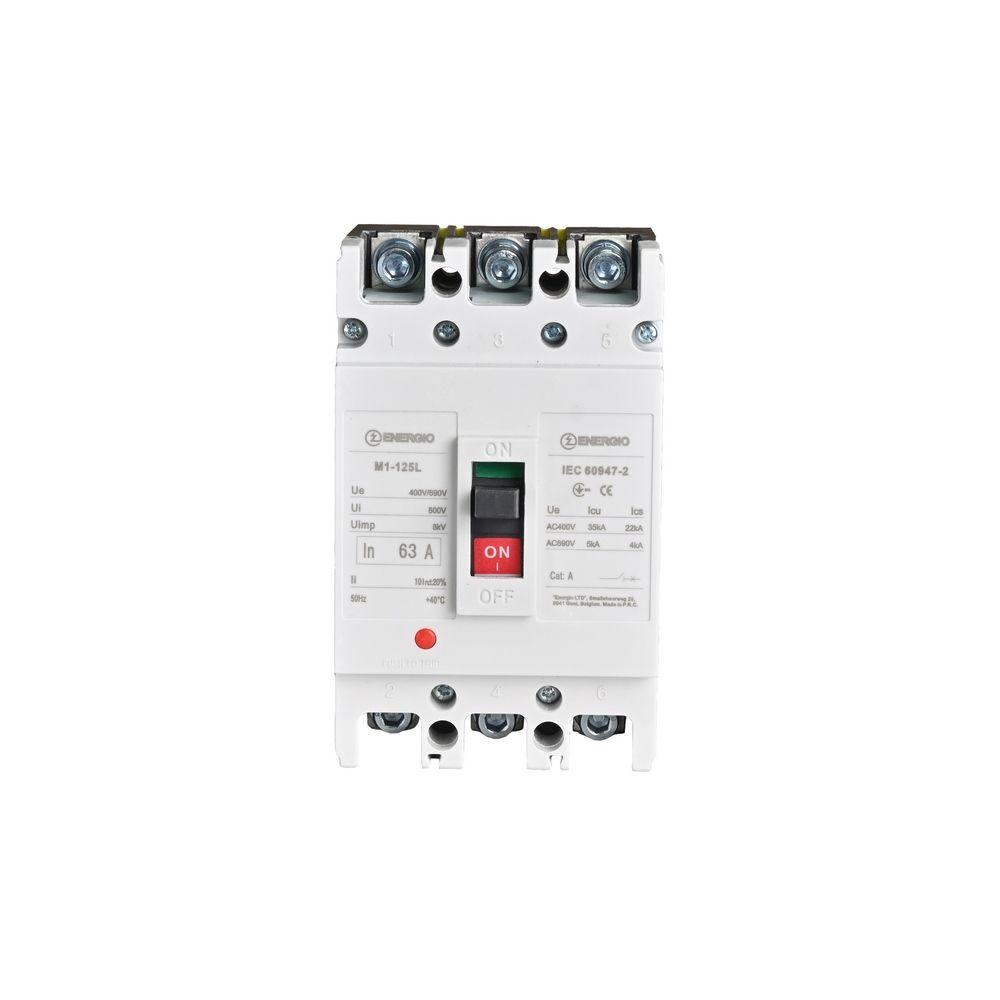 Автоматичний вимикач  ENERGIO M1-250L 3P 160A 35кА