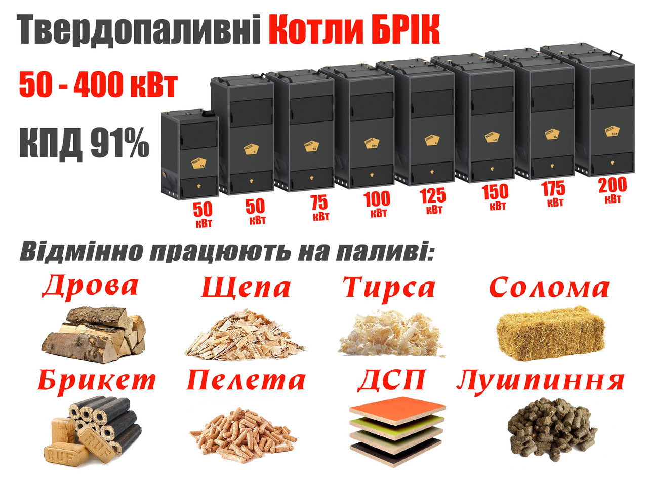 Дров'яний казан БРІК: водогрійний опалювальний котел на твердому паливі. Газотрубний котел піролізний БРІК