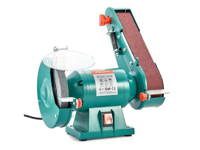 Точильний станок Дисково-ленточный 350 Вт BG6015GR STURM, цена 3806 грн ...