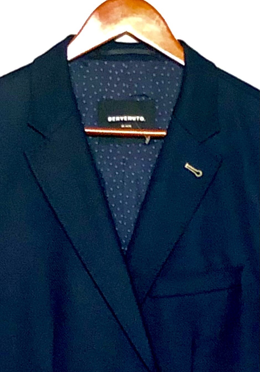 Стильный итальянский мужской пиджак Benvenuto 50-52 - фото 6 - id-p1702359335