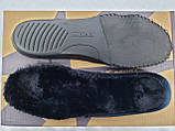 Зимові комфортні напівчеревики-кросівки нубукові чорнi на хутрі Bona, фото 10