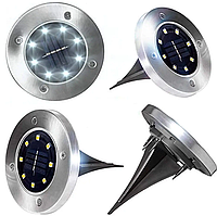 Вуличні світильники для дому та саду Solar Disk Lights 4шт