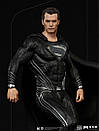 Статуетка DC COMICS Superman black suit art scale 1/10 (Супермен), фото 3