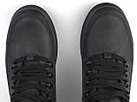 Шкіряні зимові чоловічі черевики чорні на хутрі взуття на широкий стовп Rosso Avangard Major Payne Cube, фото 8