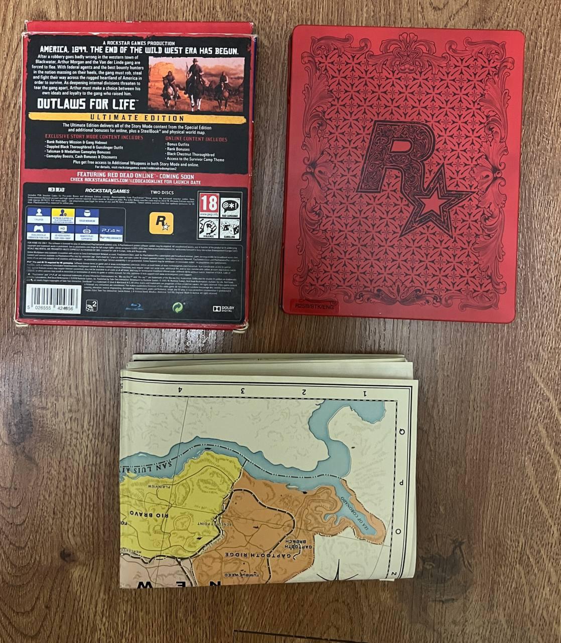 Купить Red Dead Redemption II Ultimate Edition, Б/У, русские субтитры ...