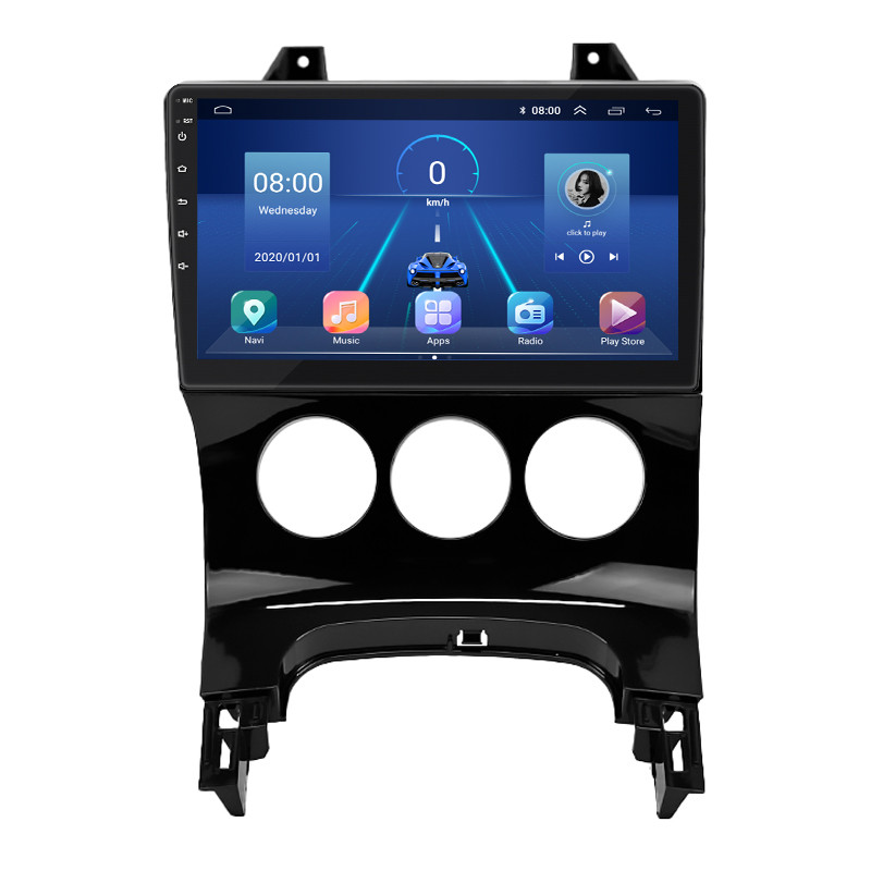 Стандартне радіо Леско для Peugeot 3008 I 2009-2013 екран 9 "6/128gb 4G Wi-Fi GPS TOP, фото 1