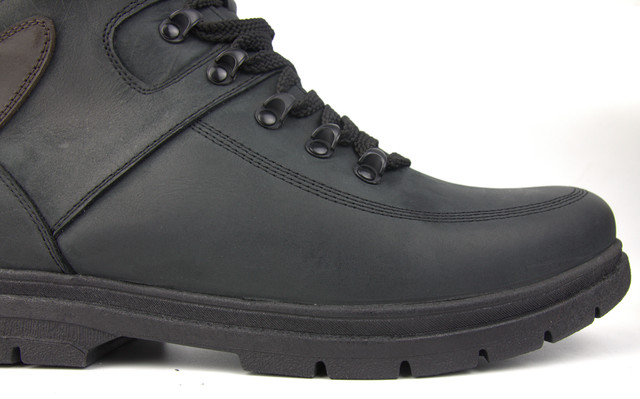 Кожаные зимние мужские ботинки черные на меху обувь больших размеров Rosso Avangard Major Payne Cube BS 1702382345 Кожаные зимние мужские ботинки черные на меху обувь больших размеров Rosso Avangard Major Payne Cube BS 1702382345