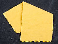 Салфетка для чистки обуви, ОМ-1101, цв. жёлтый