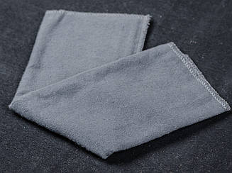 Серветка для чищення взуття, ОМ-1103, кол. сірий