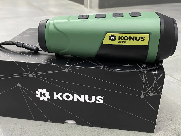 Тепловизионный монокуляр KONUS FLAME 1x-4x, 15 mm, сенсор 384х288, дисплей 1280x960, тепловизор AIRО - фото 5 - id-p1702394490