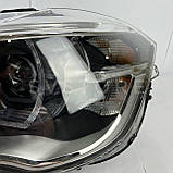 Передня Адаптивна оптика з ангелами на BMW X1 2016-2020 F48 F49, фото 10