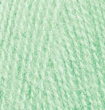 Alize ANGORA REAL 40 (Ангора Реал 40) № 842 світла м'ята (Напіввовняна пряжа, нитки для в'язання), фото 2
