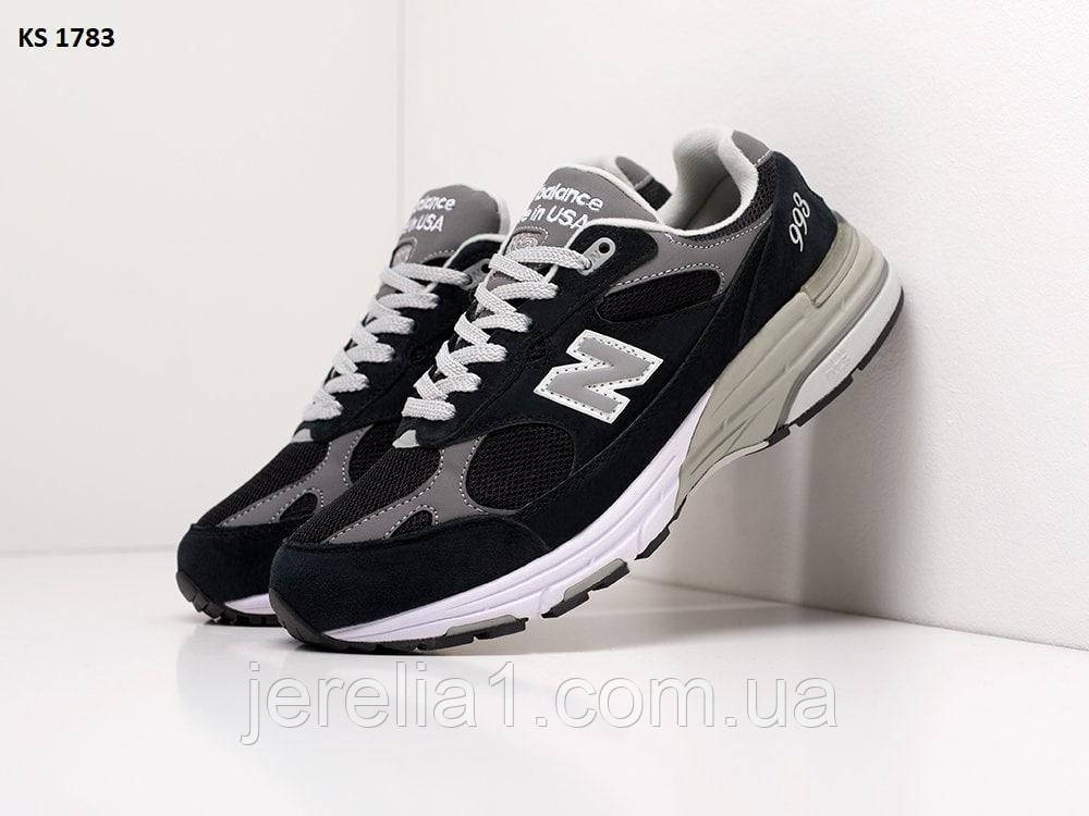 Кросівки New Balance 993 (чорні), фото 1