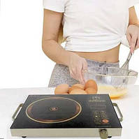 Настільна індукційна плита з однією конфоркою, таймером та регулюванням потужності Crownberg CB-1324